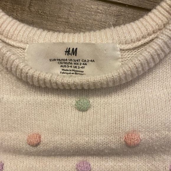 H&M 3/4T Spring Sweater - Picture 4 of 4